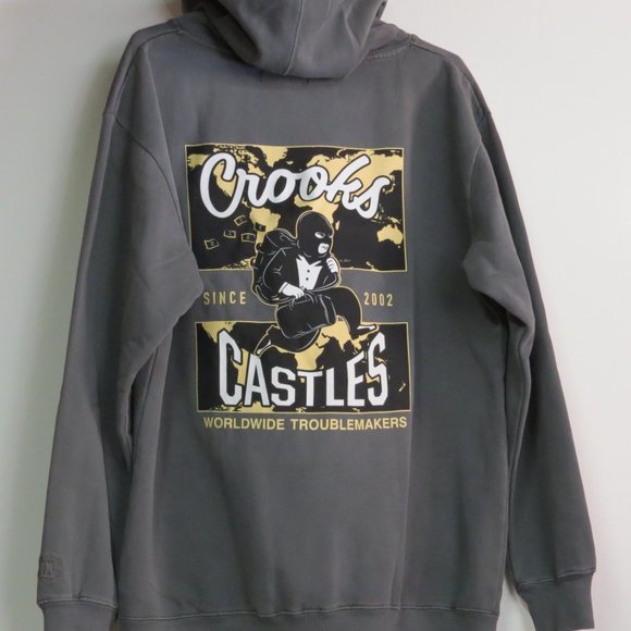 NWT Crooks & Castles Hoodie Sweatshirt - Picture 7 of 9
